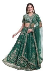Green Lehenga