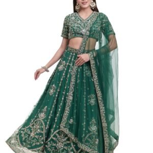 Green Lehenga